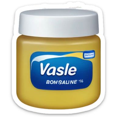 Vaseline sticker