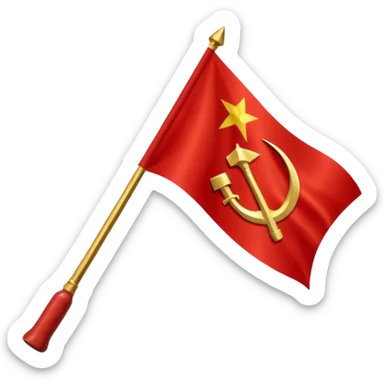 Ussr flag sticker
