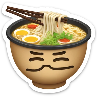 Tasty ramen sticker