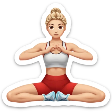 russian-twists-abs exercise sticker