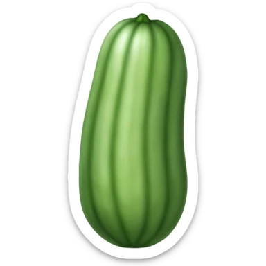 cucumber sticker