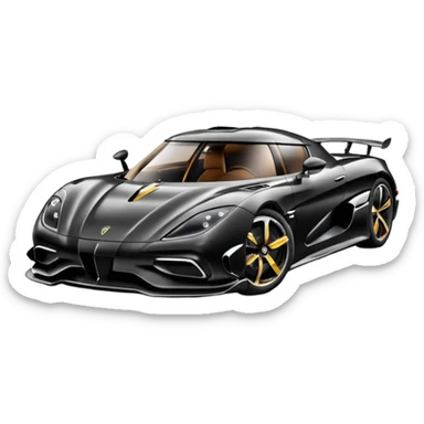 Koenigsegg gemera sticker