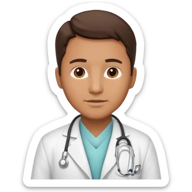 Medical doctor sticker