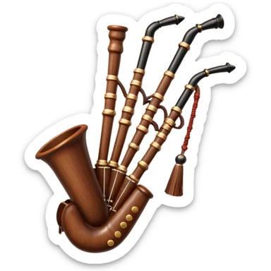 bagpipes sticker
