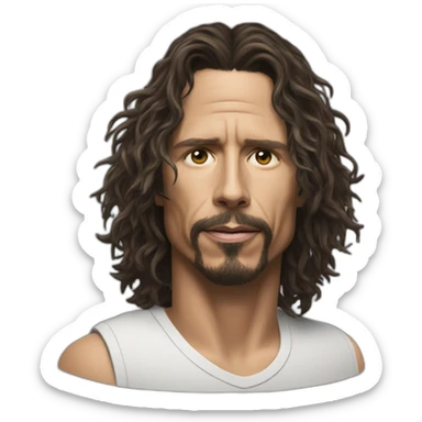 chris cornell sticker