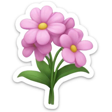 Flowers sticker