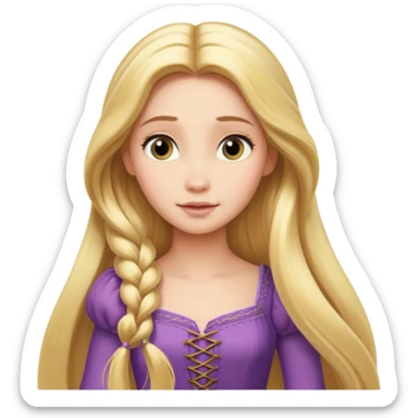 Rapunzel sticker