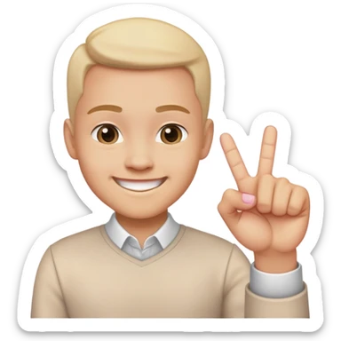 Kleiner Finger Schwur schön sticker