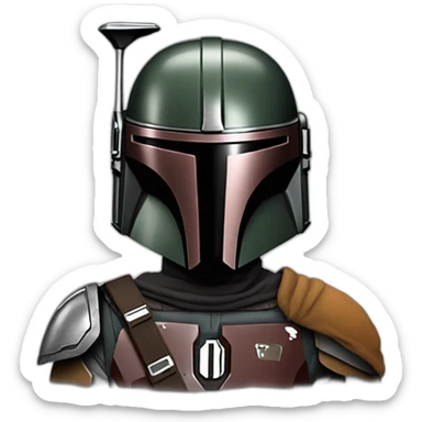 mandalorian sticker