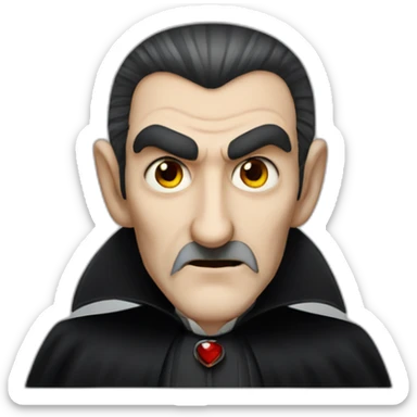 Count Dracula sticker