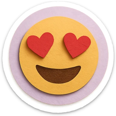 soft pastel soft circle frame with subtle shadow sticker