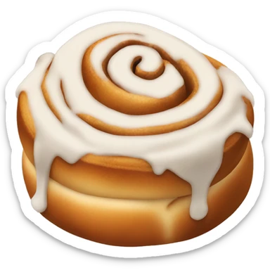 cinnamon roll sticker