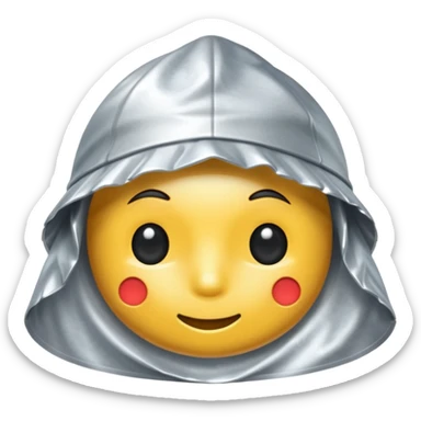tin foil hat emoji sticker
