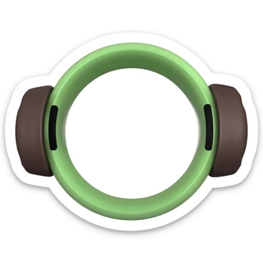 Pilates ring with handles sticker