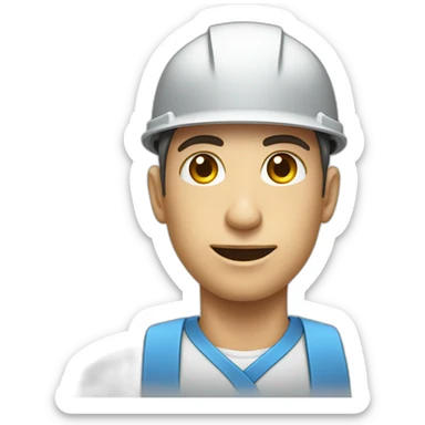 an employee of a nuclear power plant is in love with the eyes sticker