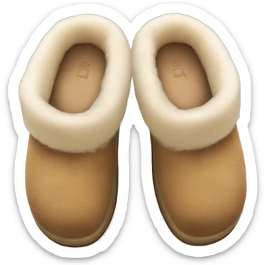 UGG slippers  sticker