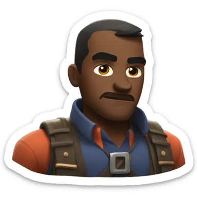Heavy tf2 sticker