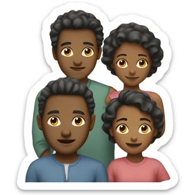 A family of 6 sticker