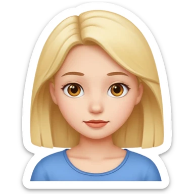 People girl cute sticker