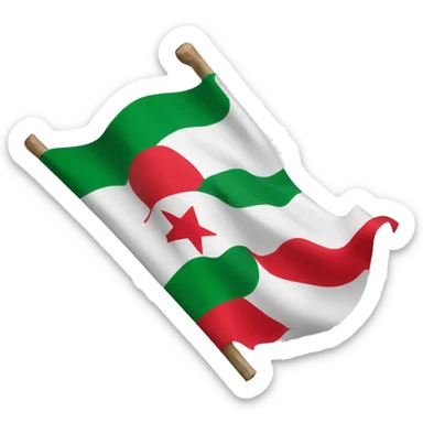 Syrian opposition flag sticker