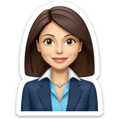 create an emoji of bethenny frankel sticker