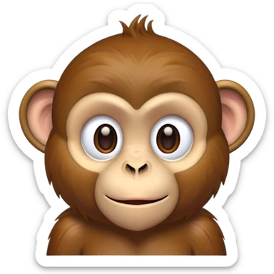 monkey sticker