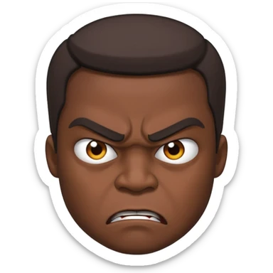 Angry arrogant is tired of idiots powerful being or engity sticker