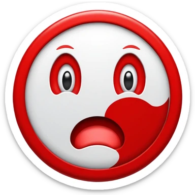 Concept: “Catastrophic 35” – looks like an error badge.

Design spec:

Shape: Solid red circle.

Text: Big white 35 in the middle, bold, slightly tilted.

Vibe: Think “production incident” or “model meltdown”. sticker