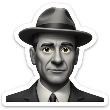 A 1950s mobster sticker