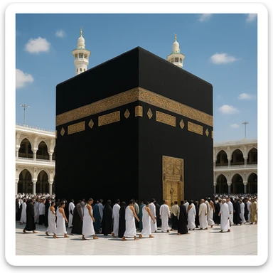 Al Kaaba sticker