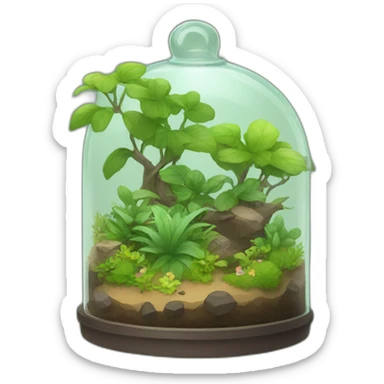 Terrarium sticker