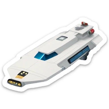 1960s tv series Star trek’s Shuttlecraft Galileo  sticker