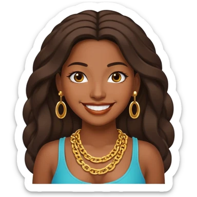 A Litina baddie sticker