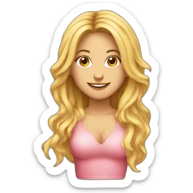 Shakira sticker
