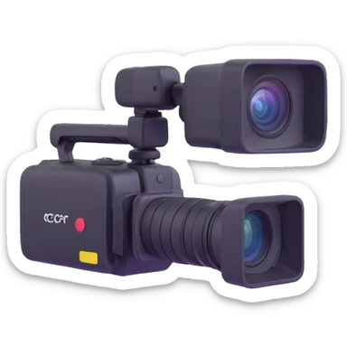 video camera sticker