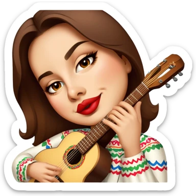 Mariachi Musician sticker