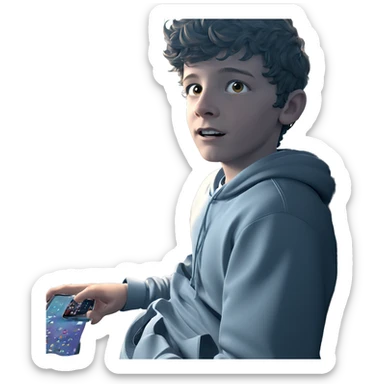 casual vibe in car interior sticker