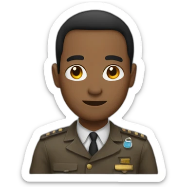 75 in the style of the 100 emoji sticker