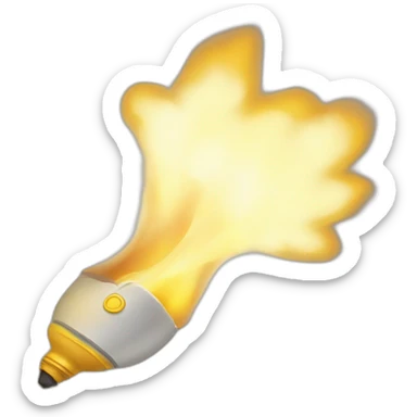 foco de luz encendido sticker