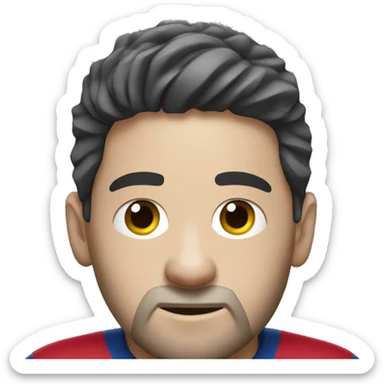 Jogador messi sticker