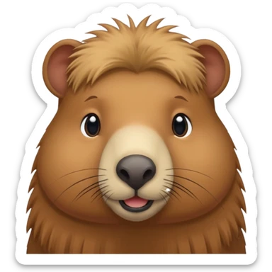 Capibaras amorosos sticker