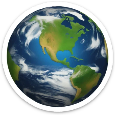 earth sticker