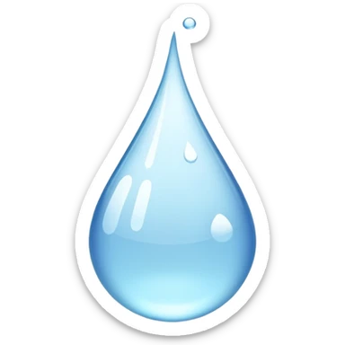 water drops sticker