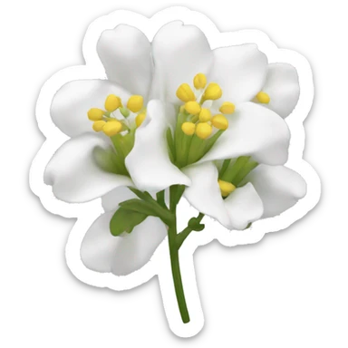 Regina streletia flower sticker