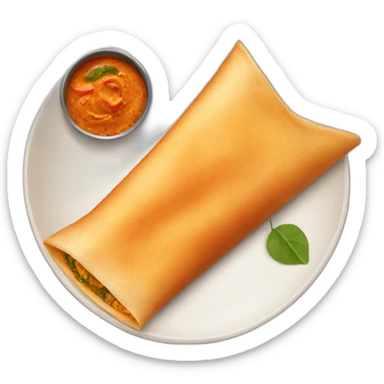 dosa south indian dish sticker