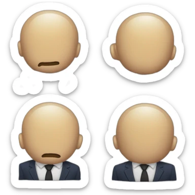 Macron montre ses fesses sticker