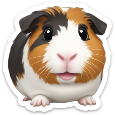 europe guinea pig sticker