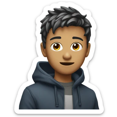 a boy whos streaming cs2 sticker