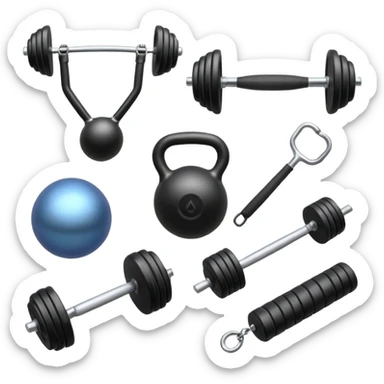 exercise tools sticker