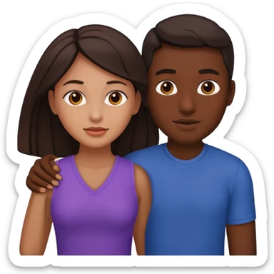 Man having sex with woman sticker